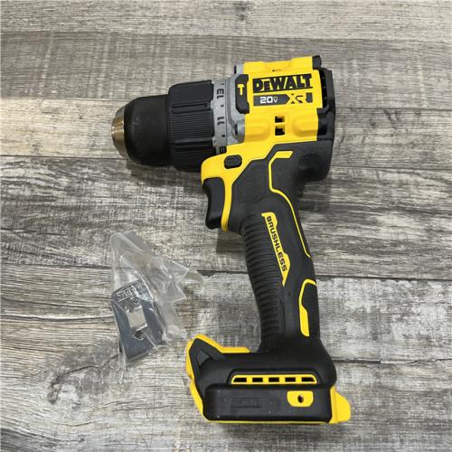 AS-IS DEWALT 20V XR Brushless Cordless 1/2 in. Hammer Drill (Tool-Only)