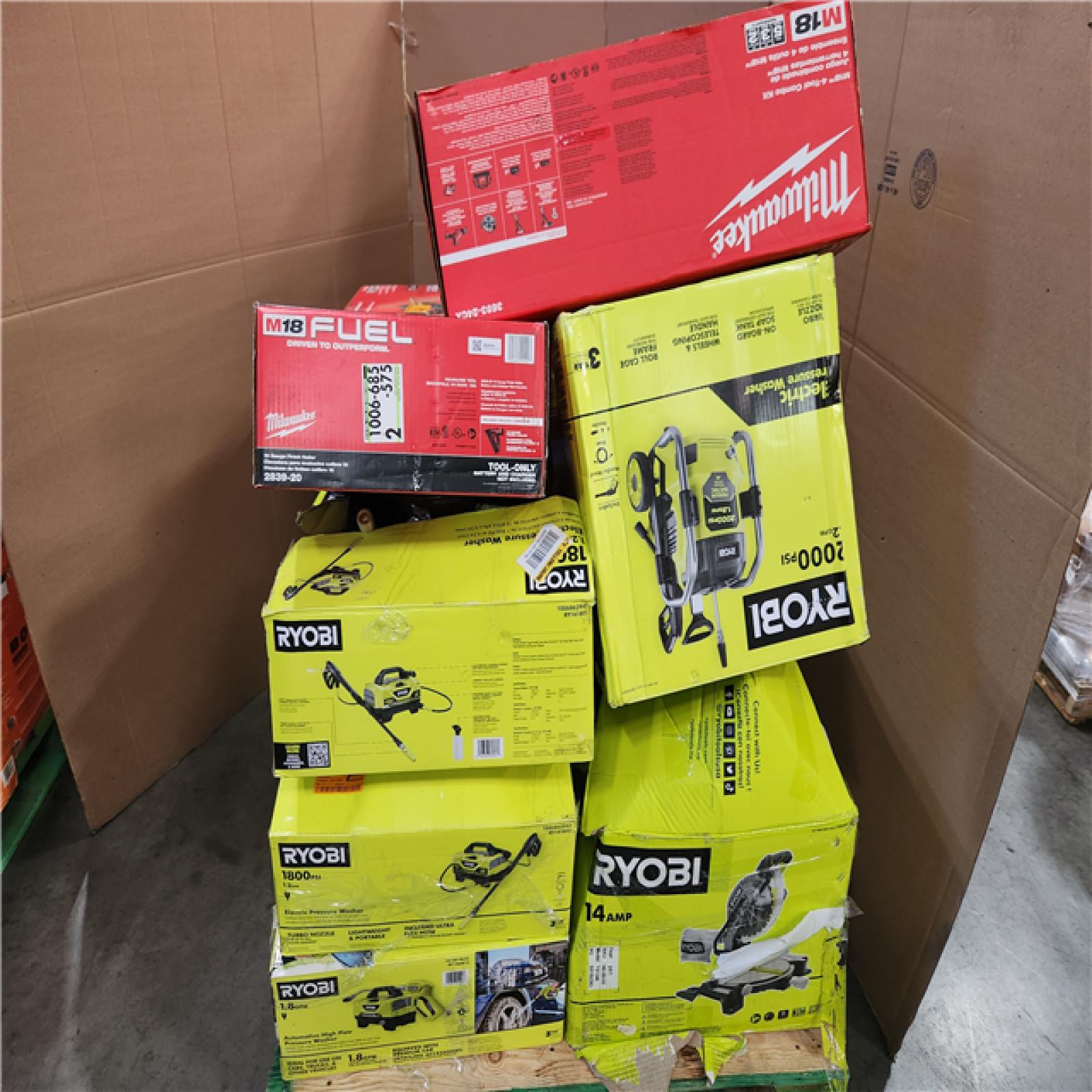 CALIFORNIA AS-IS TOOL PALLET