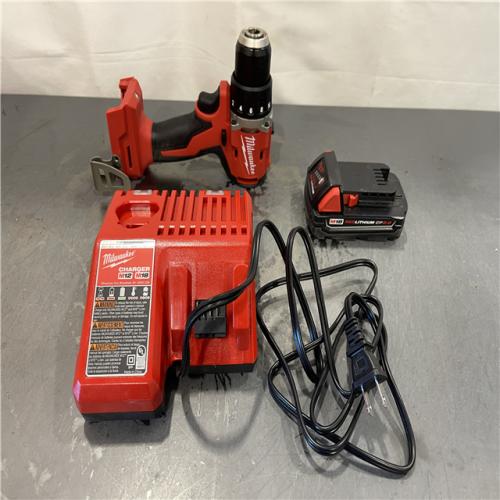 AS-IS - Milwaukee M18 Compact Next Gen 1/2 in. Brushless Cordless Drill/Driver Kit