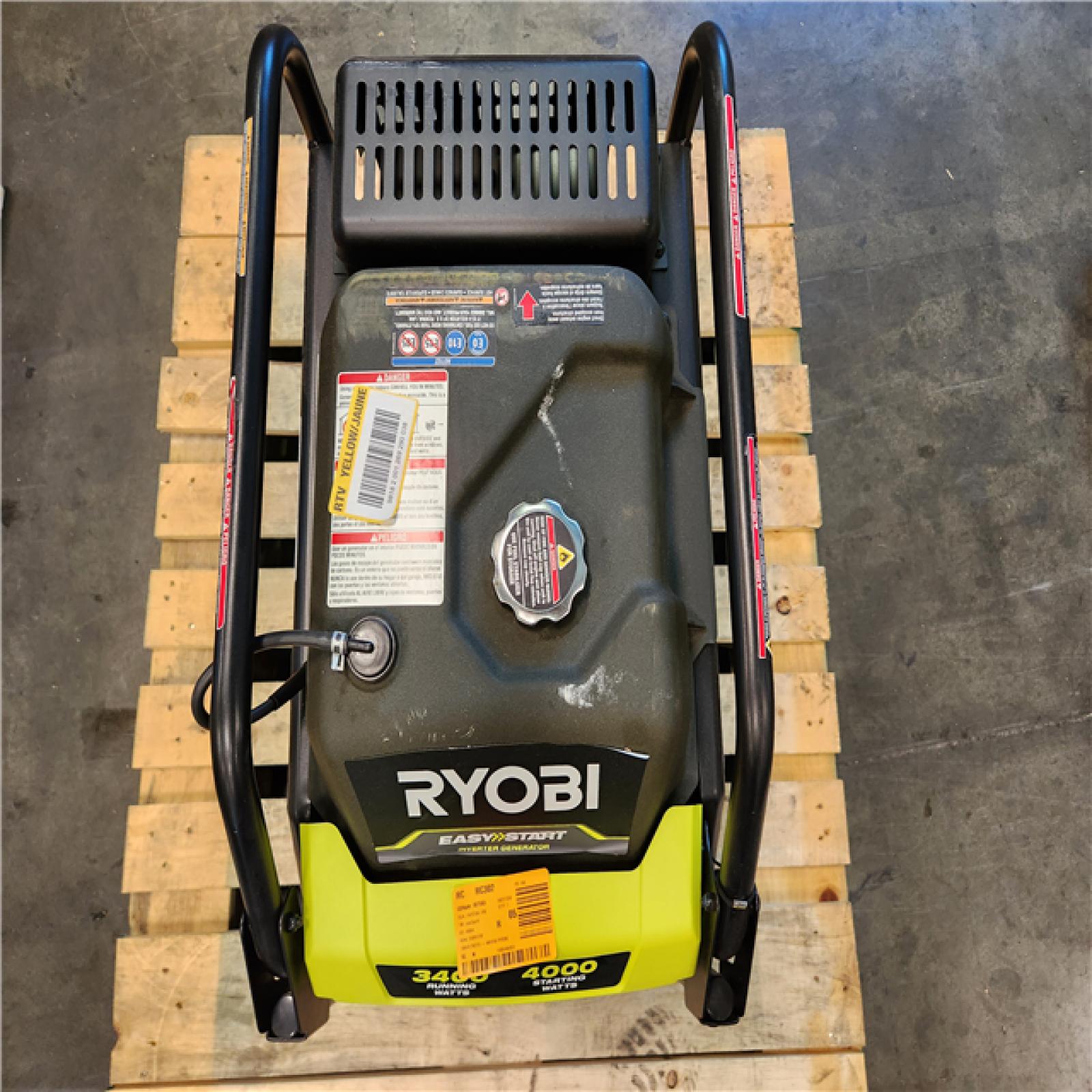 California AS-IS Ryobi 3400 Running Watt 4000 Starting Watt Power Inverter Generator