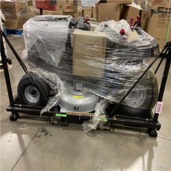 DALLAS LOCATION - Murray MT100 42 in. 13.5 HP 500cc E1350 Series Briggs and Stratton Engine 6-Speed Manual Gas Riding Lawn Tractor Mower