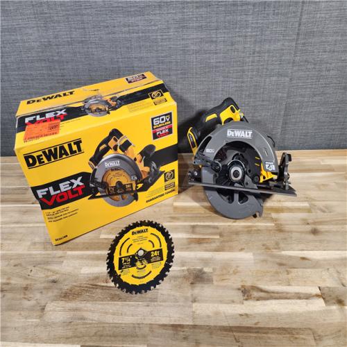 HOUSTON LOCATION - AS-IS DeWALT Flexvolt Max 7-1/4  60V Brushless Circular Saw DCS578B (Bare Tool)