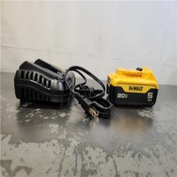 AS-IS- DEWALT 20-Volt Maximum XR 5.0 Ah Battery Pack and Charger Kit