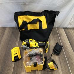 AS-IS DEWALT 20V MAX XR Cordless Brushless 3-Speed Oscillating Multi Tool Kit