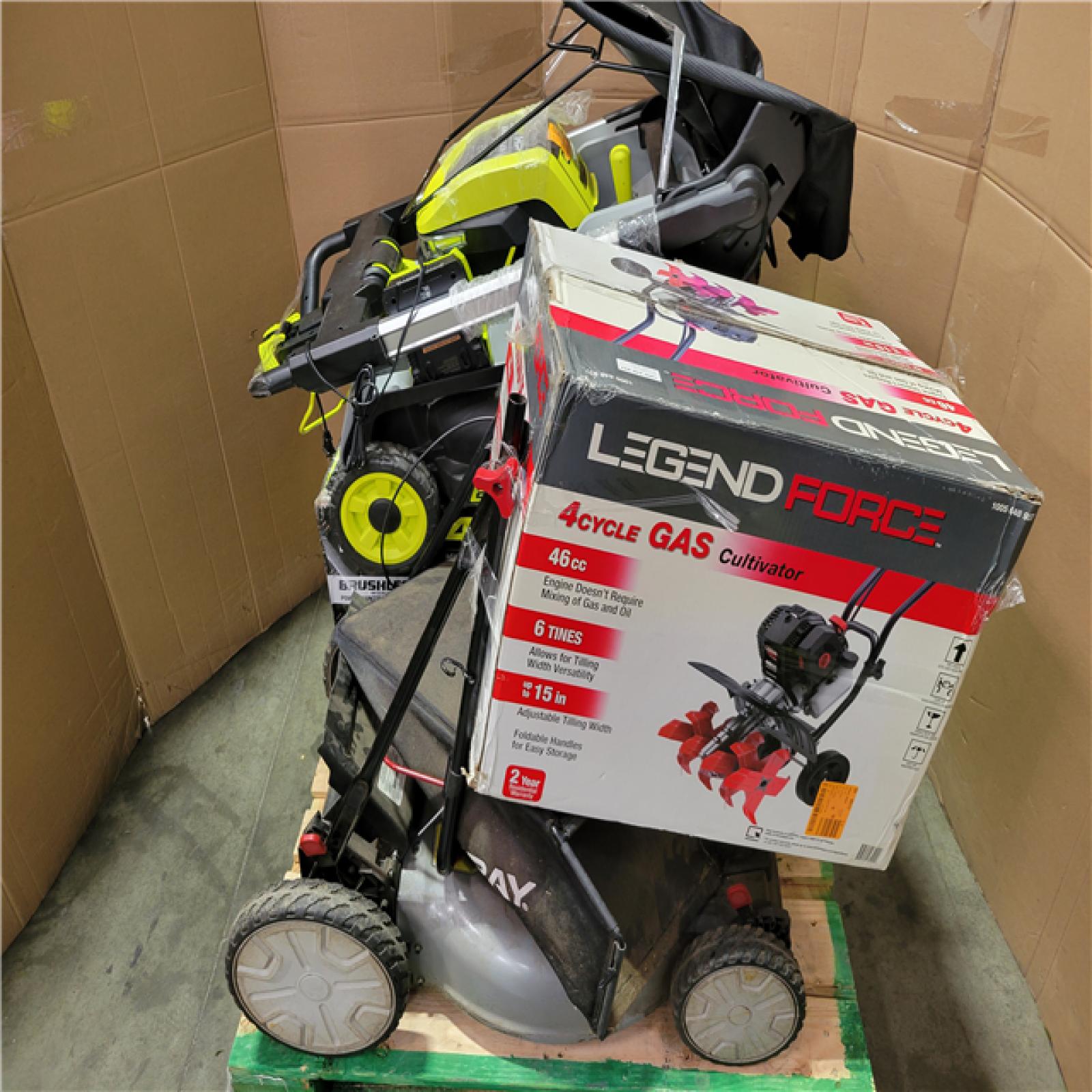CALIFORNIA AS-IS OUTDOOR POWER EQUIPMENT