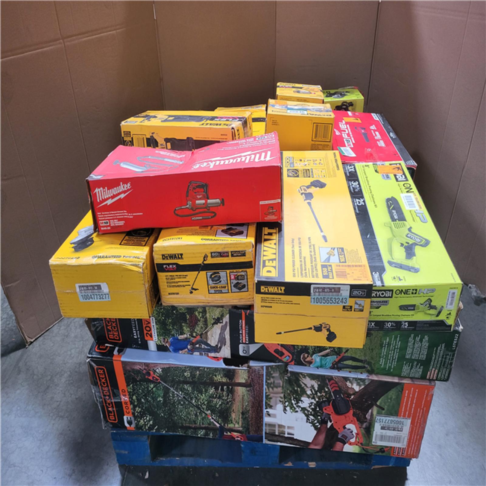 CALIFORNIA AS-IS TOOL PALLET