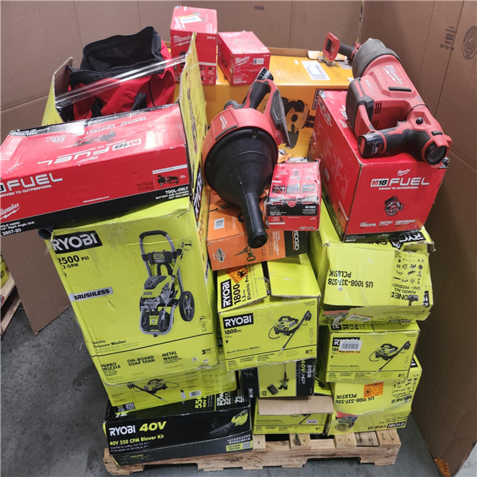 CALIFORNIA AS-IS TOOL PALLET