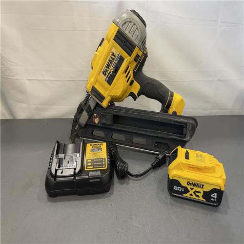 AS_IS - DeWalt 20V MAX Brushless Cordless 2-Speed 30° Paper Collated Framing Nailer Kit