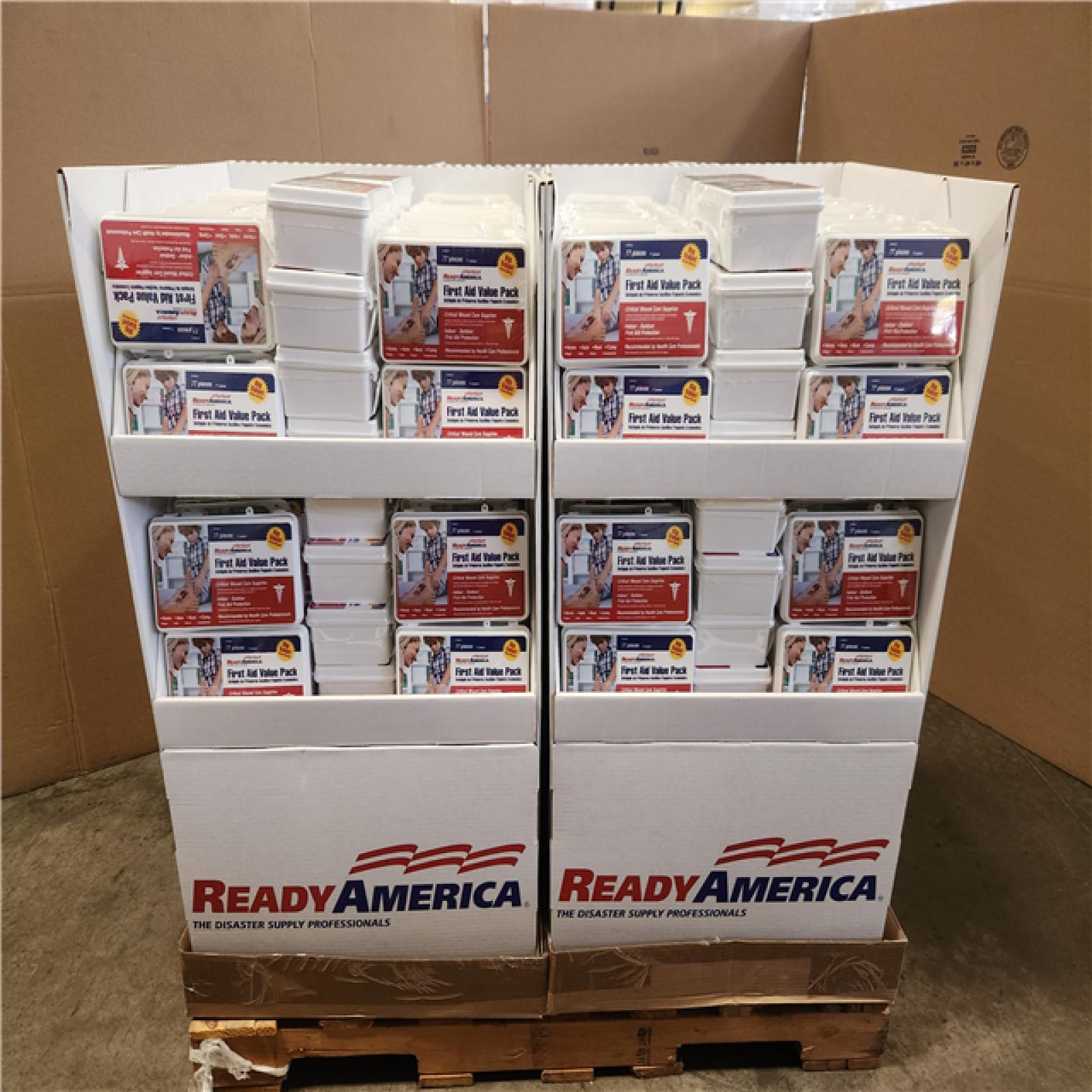 Phoenix NEW Ready America 77-Piece First Aid Kit Pallet (128-Kits) RV: $1 109