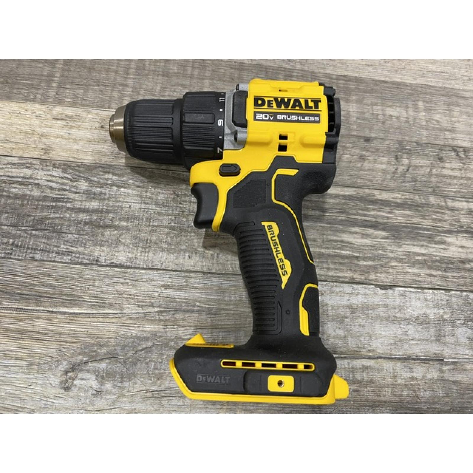 AS-IS DEWALT Atomic 20V Lithium-Ion Cordless Compact 1/2 in. Drill/Driver Kit