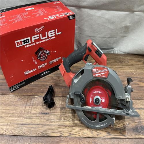 AS-IS Milwaukee M18 FUEL 18V Lithium-Ion Brushless Cordless 7-1/4 in. Circular Saw (Tool-Only)