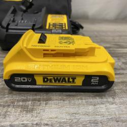 AS-IS DEWALT Atomic 20V Lithium-Ion Cordless Compact 1/2 in. Drill/Driver Kit