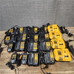 HOUSTON LOCATION - AS-IS DEWALT BATTERY CHARGER PACK QTY - 20