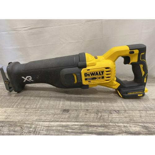AS-IS DEWALT 20-Volt XR Cordless Reciprocating Saw (Tool Only)