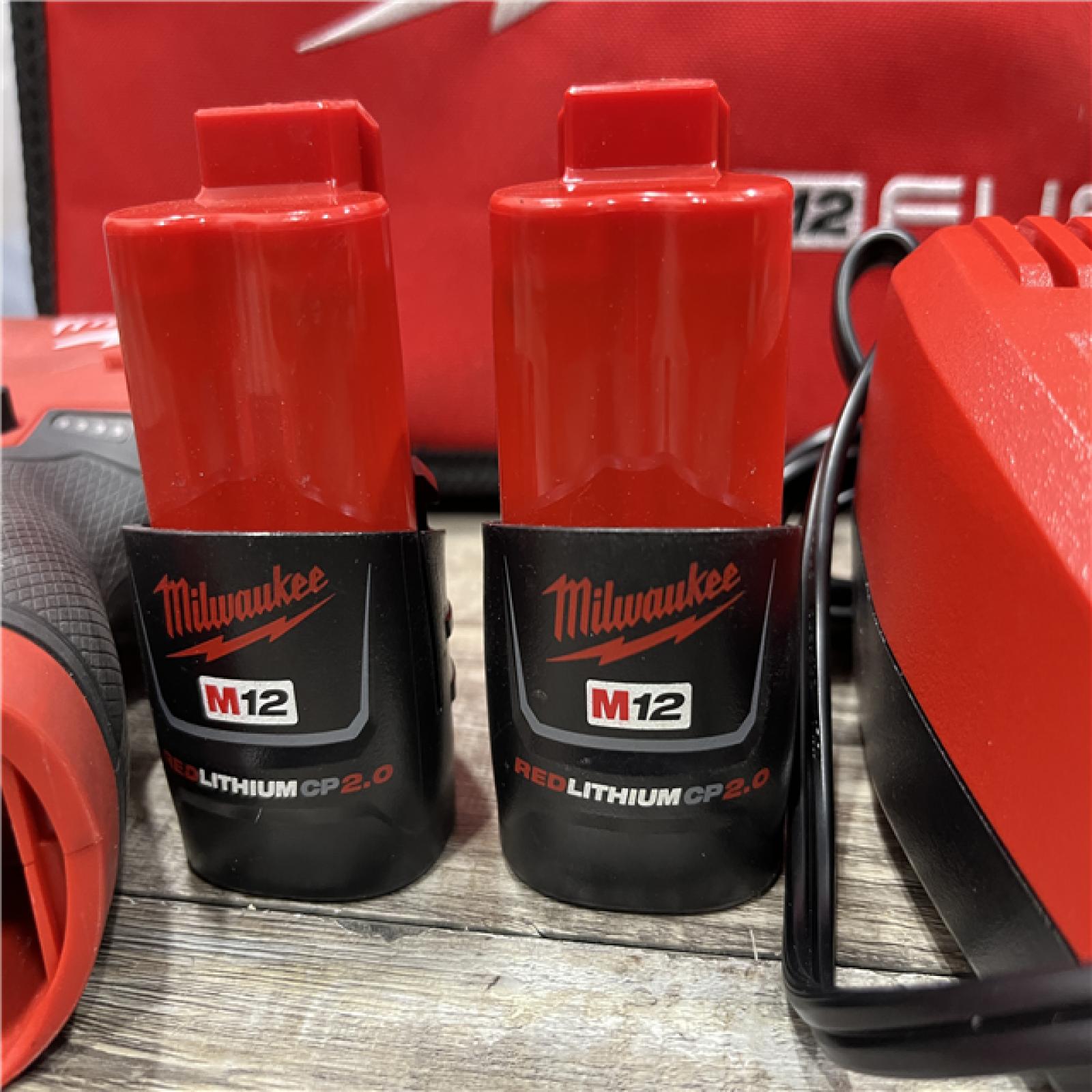 AS-IS Milwaukee FUEL SURGE 12V Lithium-Ion Brushless Cordless 1/4 in. Hex Impact Driver Compact Kit