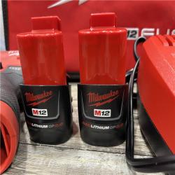 AS-IS Milwaukee FUEL SURGE 12V Lithium-Ion Brushless Cordless 1/4 in. Hex Impact Driver Compact Kit