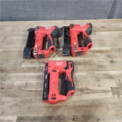 HOUSTON LOCATION - AS-IS MILWAUKEE 3 TOOL COMBO