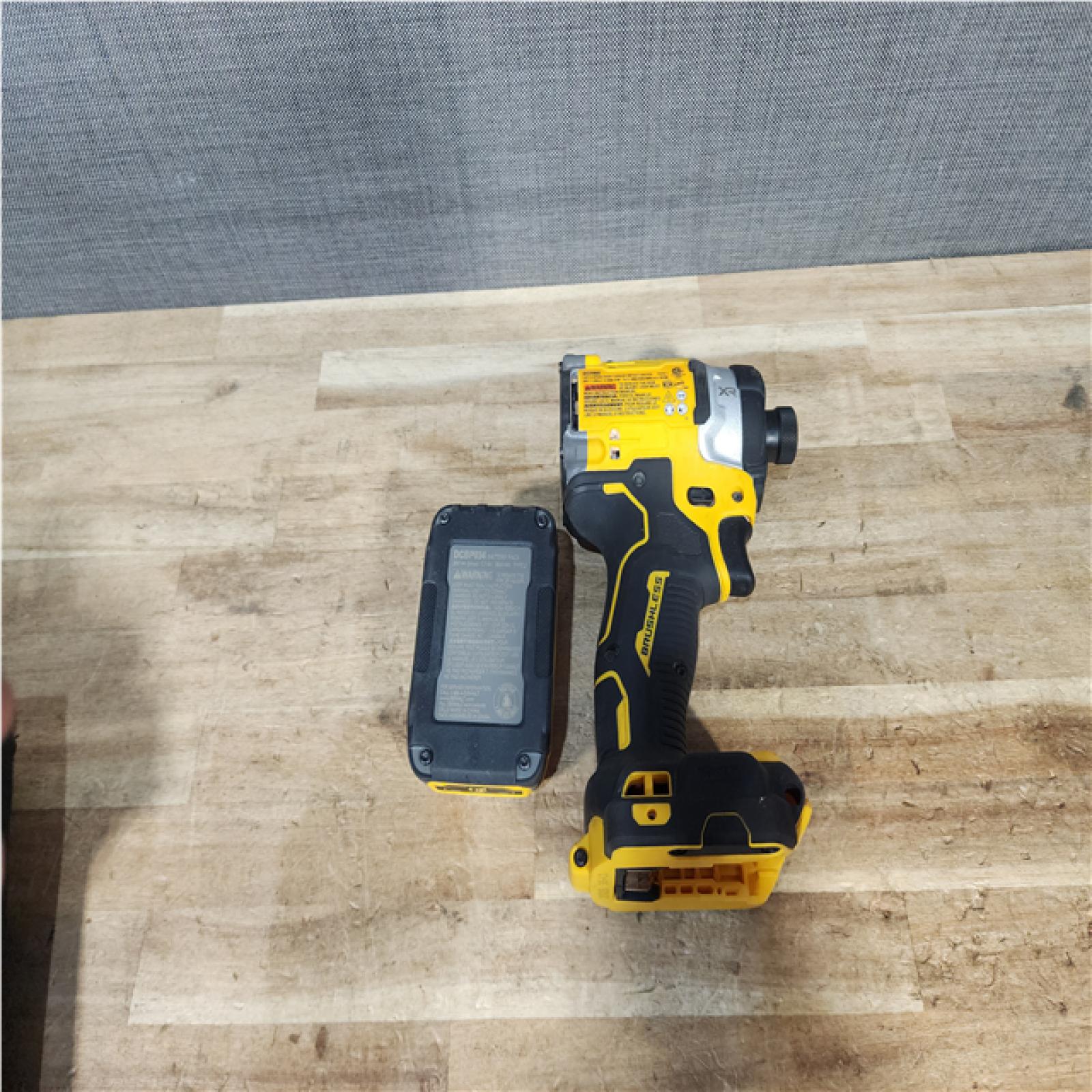 Houston Location AS-IS DeWalt XR Impact Driver and Battery