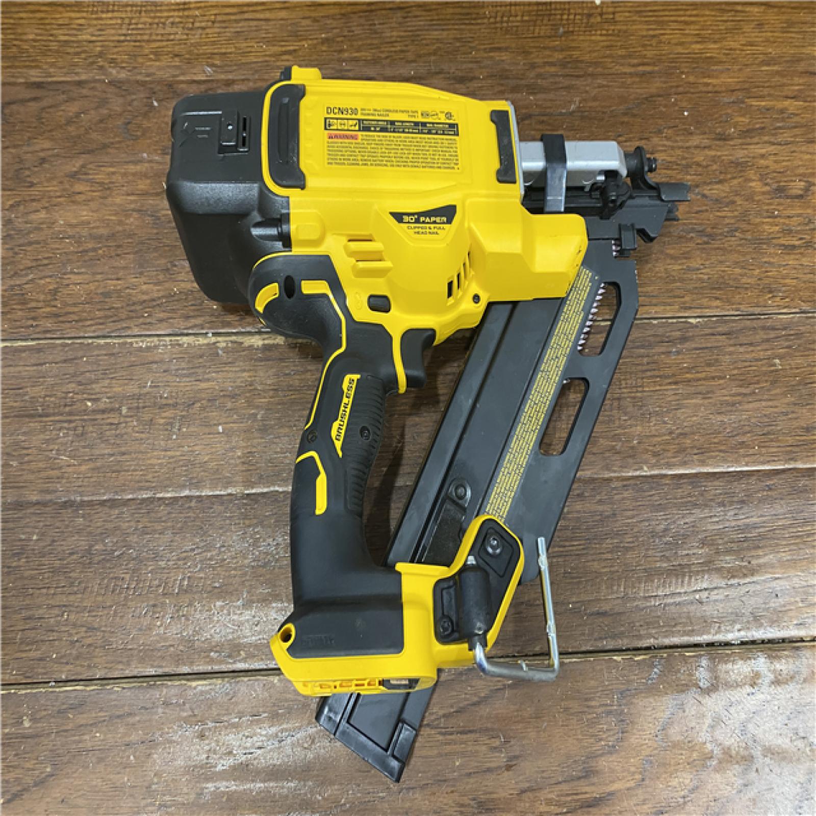 AS-IS DEWAS-IS20-Volt 30Â° Cordless Framing Nailer (Tool-Only)