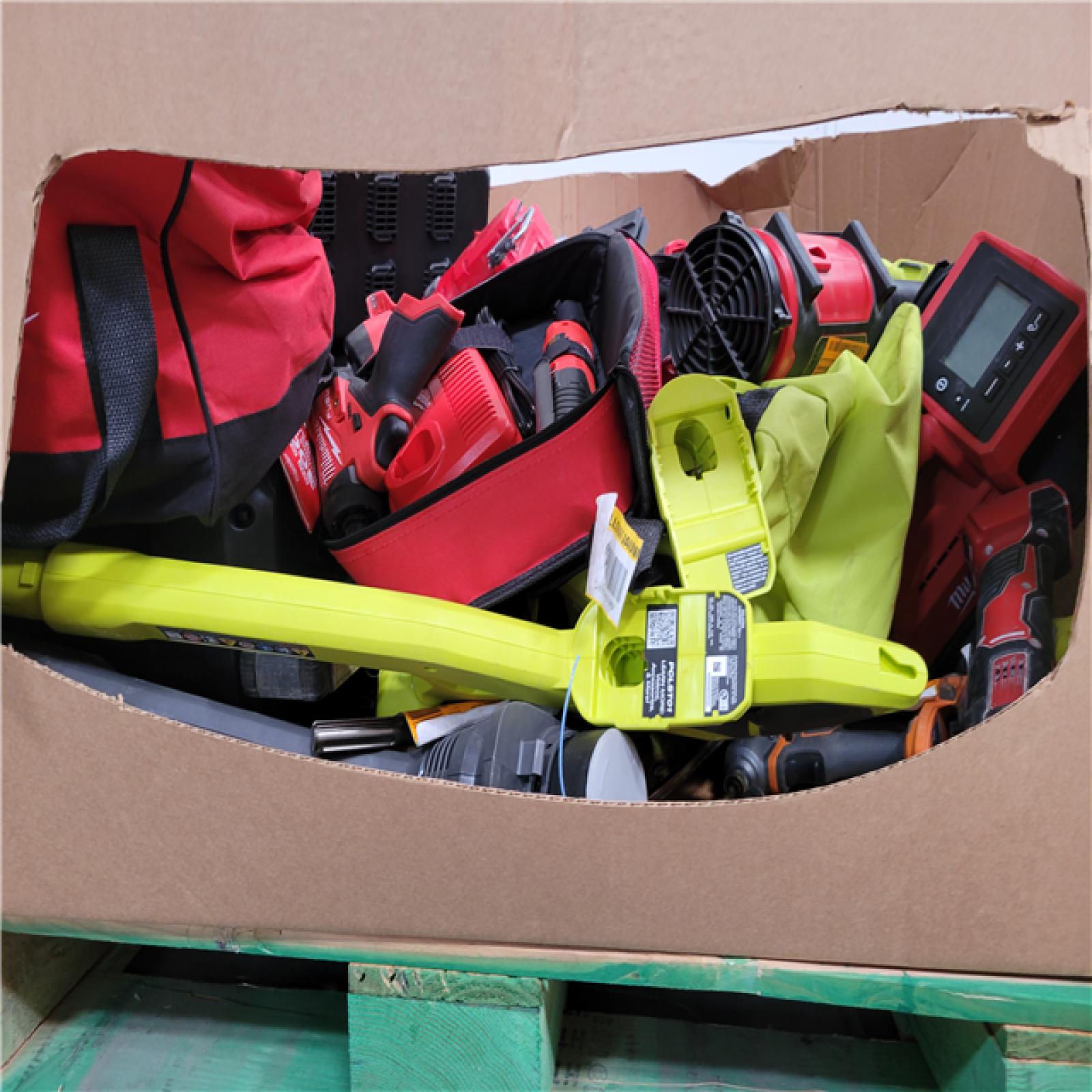 CALIFORNIA AS-IS TOOL PALLET