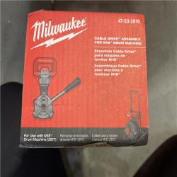 DALLAS LOCATION- MILWAUKEE Cable Drive Assembly For M18 Drum Machine