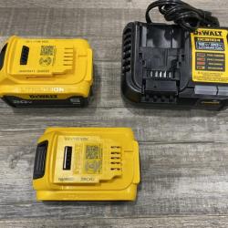 LIKE NEW - DEWALT 20V MAX Lithium-Ion Battery Kit with 5.0Ah and 2.0Ah Battery and Charger