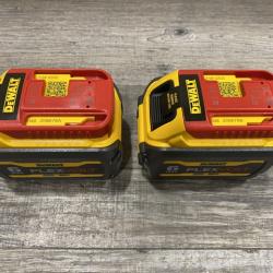 AS-IS DEWALT FLEXVOLT 20V/60V MAX Lithium-Ion 6.0Ah Battery Pack (2 Pack)