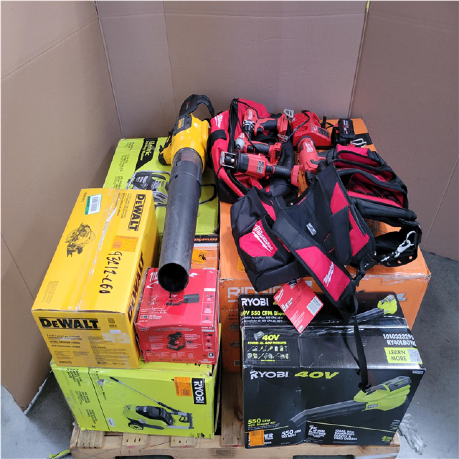 CALIFORNIA AS-IS TOOL PALLET