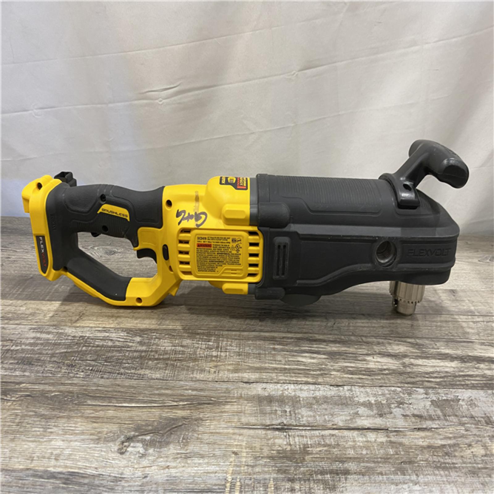 AS-IS DEWALT FLEXVOLT 60V MAX Cordless In-line 1/2 in. Stud and Joist Drill with E-Clutch (Tool Only)