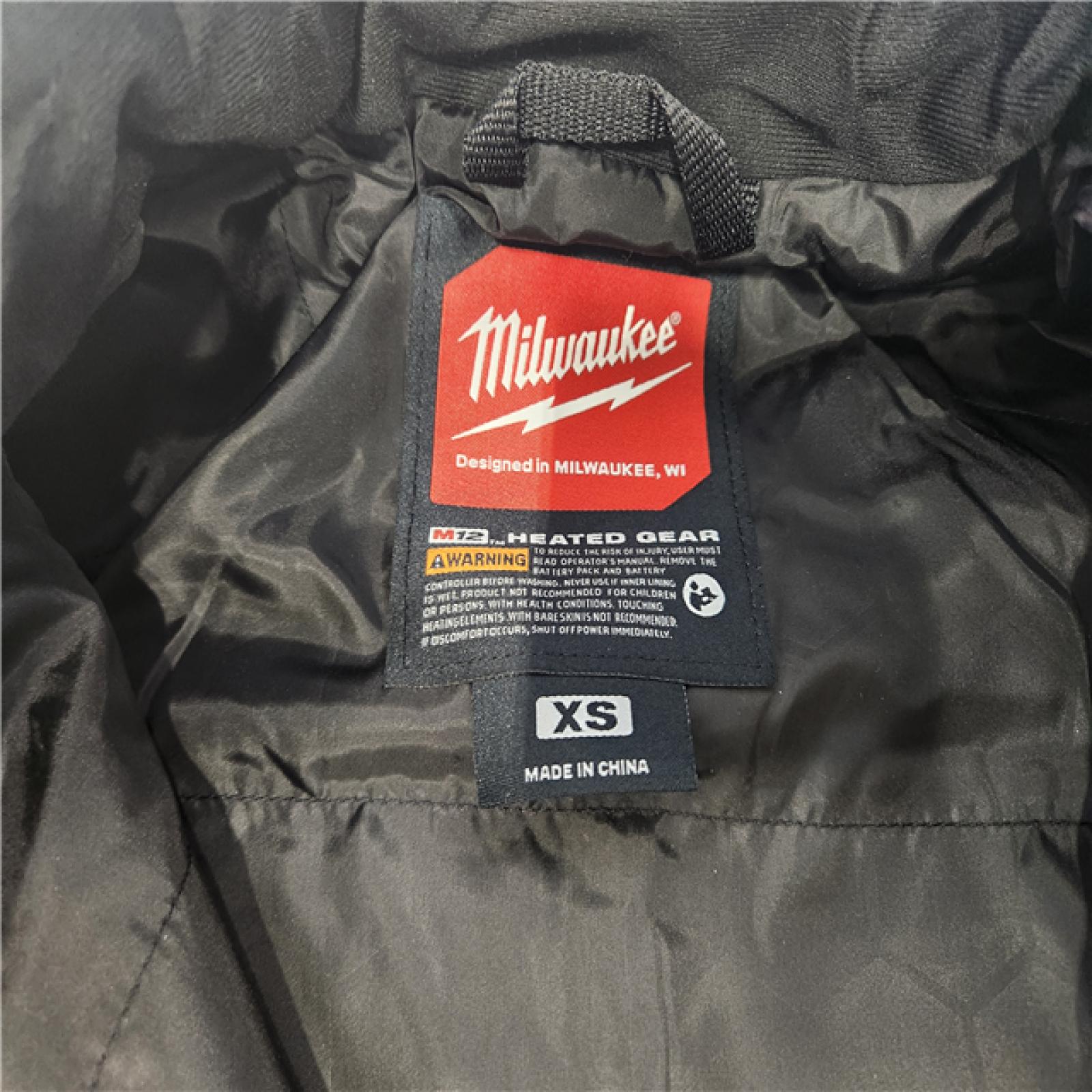AS-IS- Milwaukee XS Women's Heated Jacket Kit Black