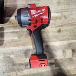 HOUSTON LOCATION - AS-IS Milwaukee M18 1/2 in. Cordless Brushless High Torque Impact Wrench Kit (Battery & Charger)