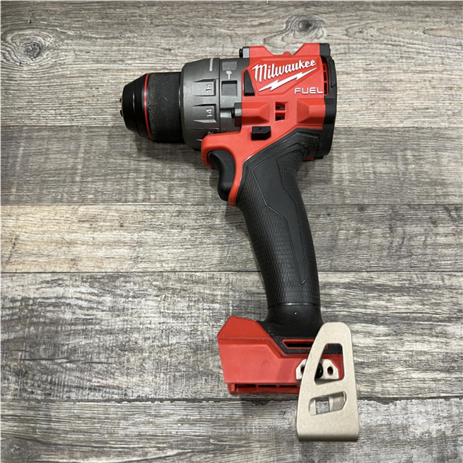 AS-IS Milwaukee FUEL 18V Lithium-Ion Brushless Cordless 1/2 in. Hammer Drill Driver Kit