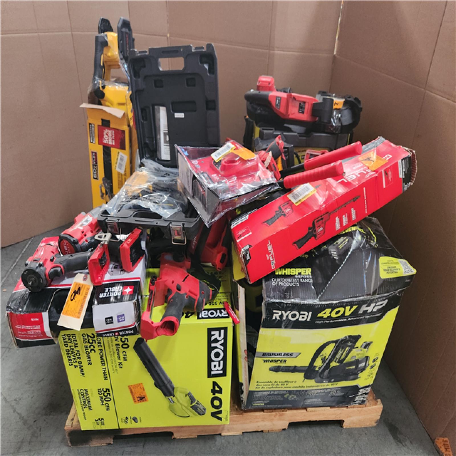 CALIFORNIA AS-IS TOOL PALLET