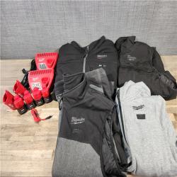 HOUSTON LOCATION - AS-IS MILWAUKEE 4 HEATED CLOTHING COMBO KIT