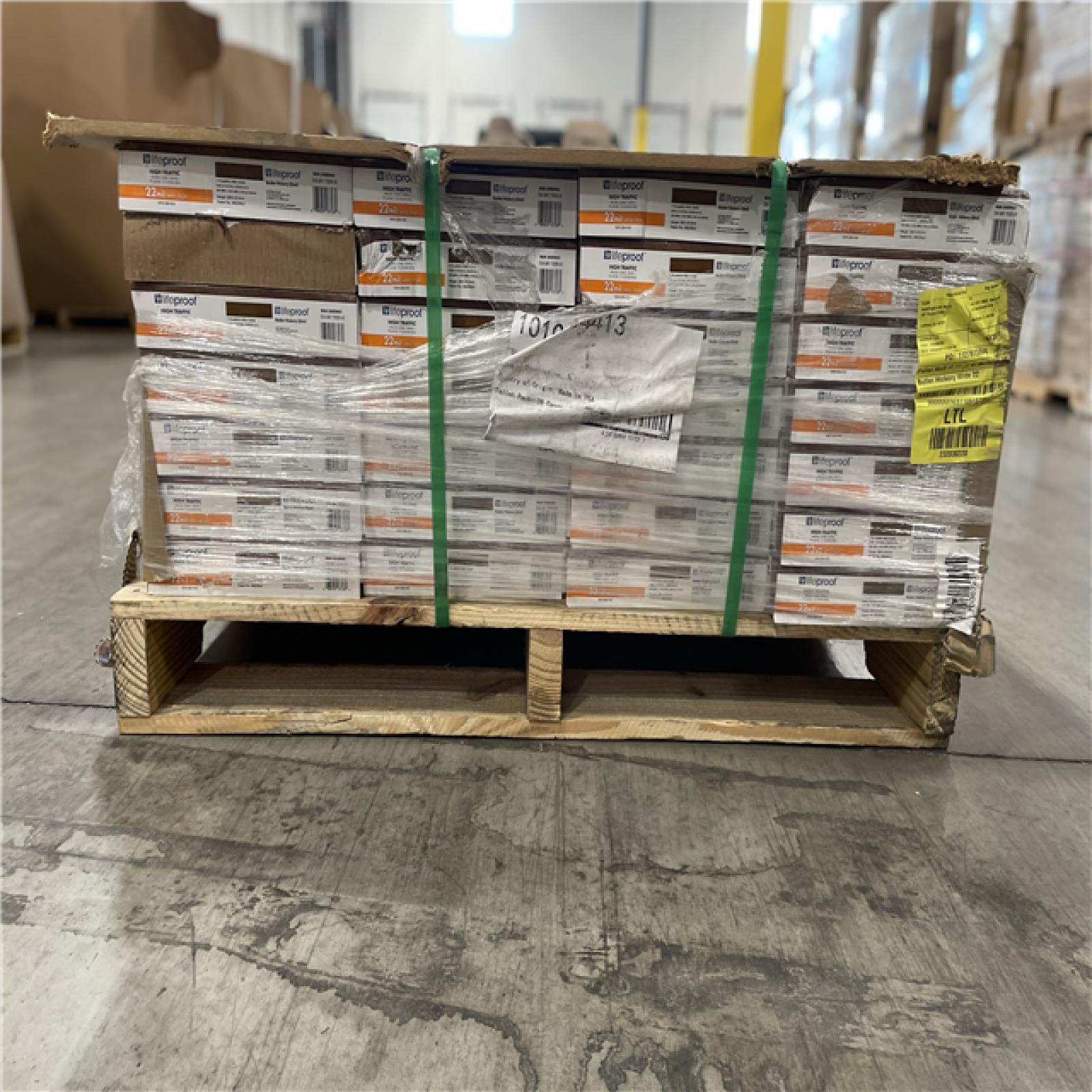DALLAS LOCATION- LIFEPROOF Butler Hickory 22 MIL x 8.7 in. W x 48 in. L (20.1 sq. ft./Case) PALLET (28 UNITS)