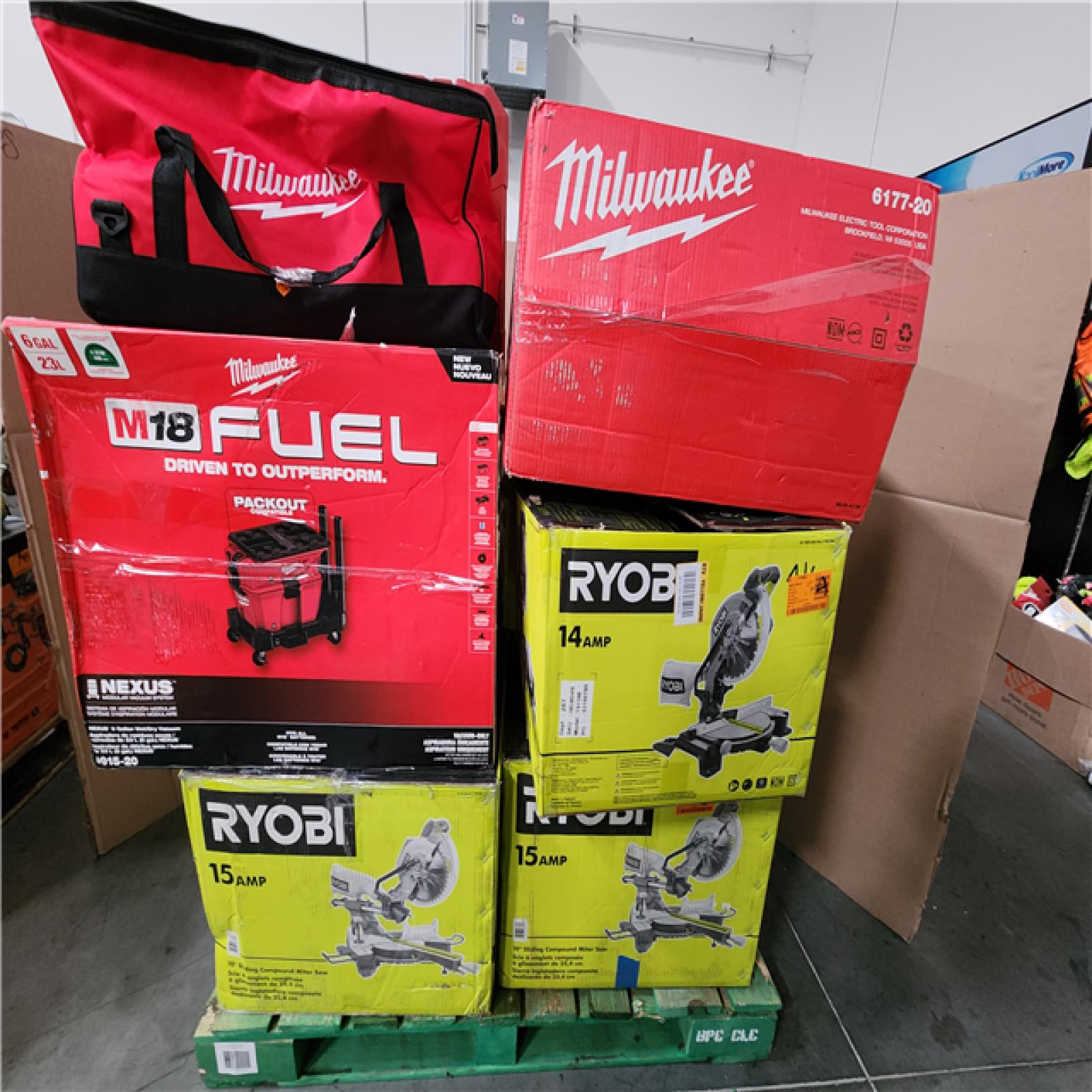 CALIFORNIA AS-IS TOOL PALLET