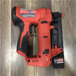 AS-IS Milwaukee 12-Volt 23-Gauge Lithium-Ion Cordless Pin Nailer (Tool-Only)