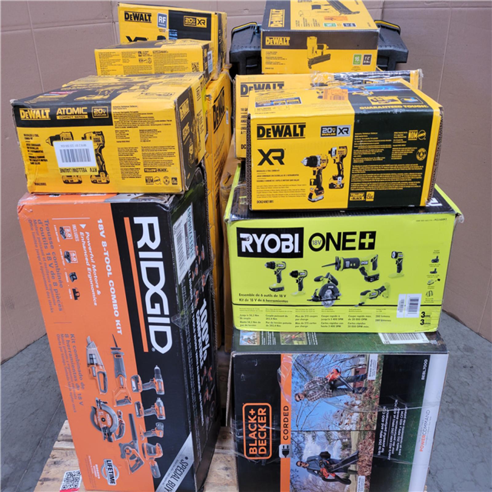 CALIFORNIA AS-IS TOOL PALLET