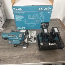 CALIFORNIA LIKE NEW MAKITA CORDLESS REAR HANDLE SAW CHARGER AND 2 BATTERIES
