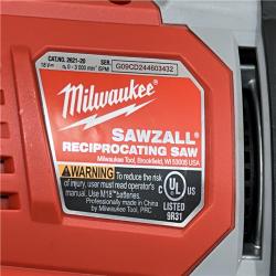 AS-IS Milwaukee M18 18V Lithium-Ion Cordless SAWZALL Reciprocating Saw (Tool-Only)
