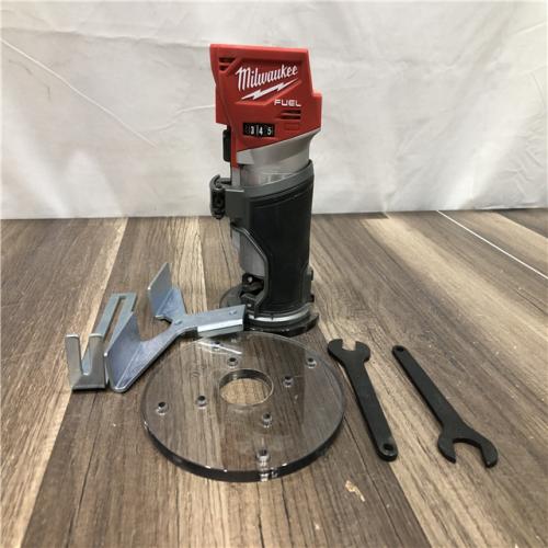 AS-IS Milwaukee FUEL 18V Lithium-Ion Brushless Cordless Compact Router (Tool-Only)