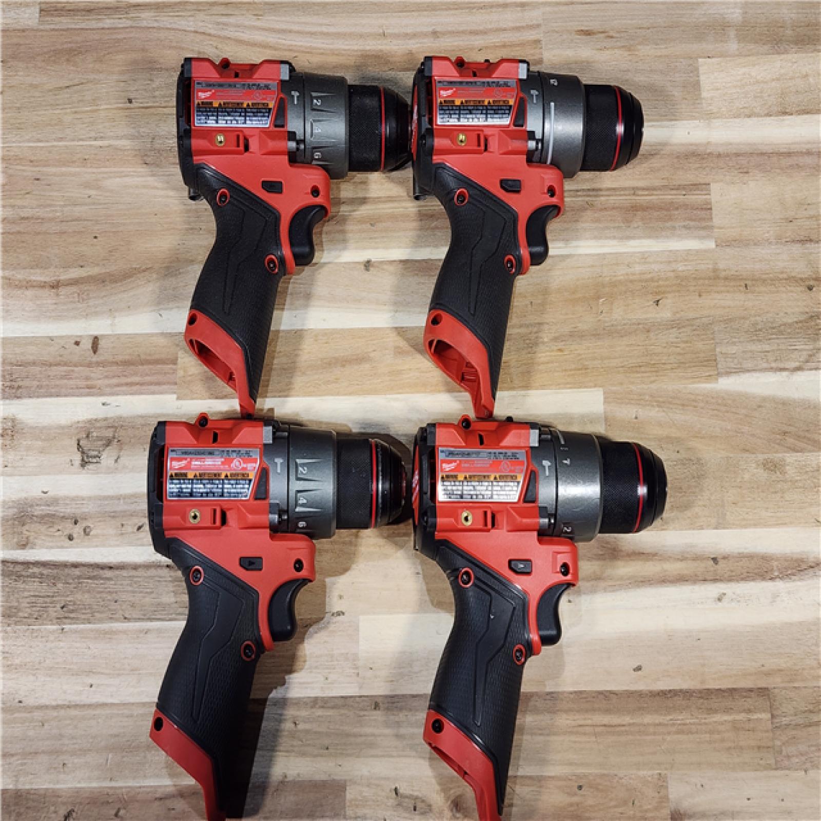 HOUSTON LOCATION - AS-IS MILWAUKEE 4 TOOL COMBO