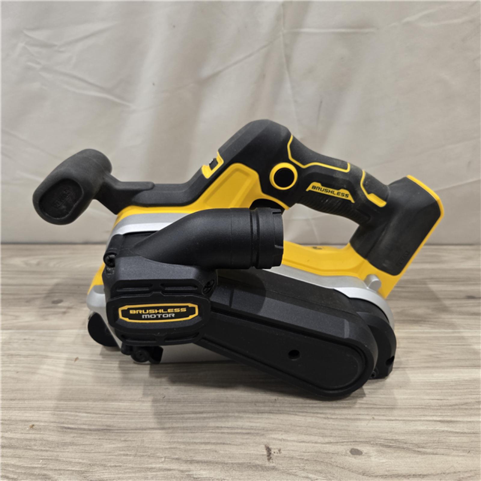 AS-IS DEWALT 20V MAX* XR Cordless Belt Sander (Tool-Only)