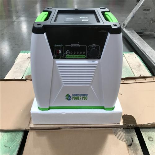 CALIFORNIA AS-IS Natures Generator Power Pod