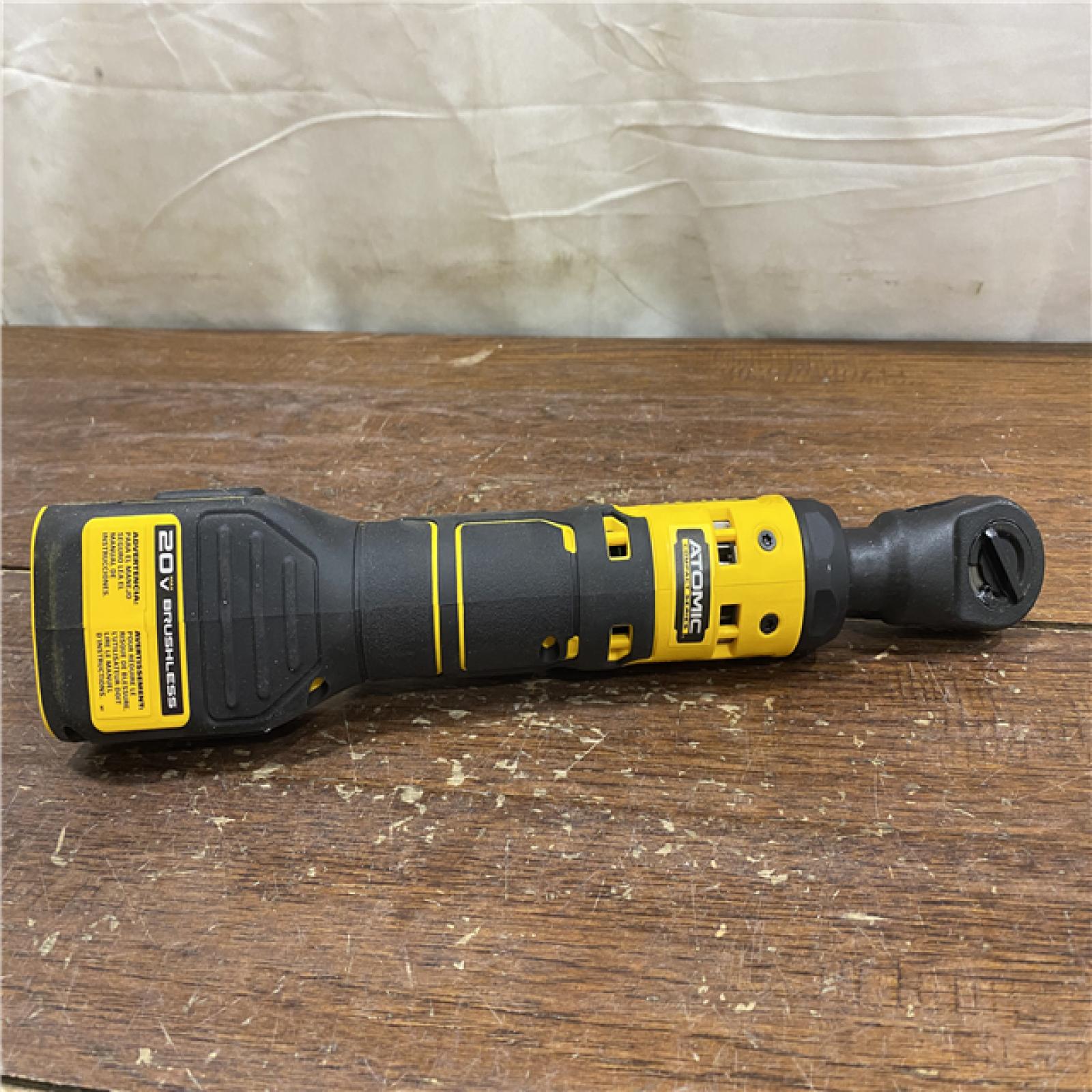 AS-IS ATOMIC 20V MAX Cordless 3/8 in. Ratchet (Tool Only)