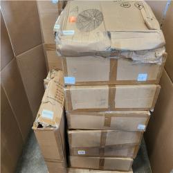 Phoenix NEW TMWINGS 22 in. 3-Speed Drum Fan in Black with 7000 CFM Industrial Fan Pallet of 17