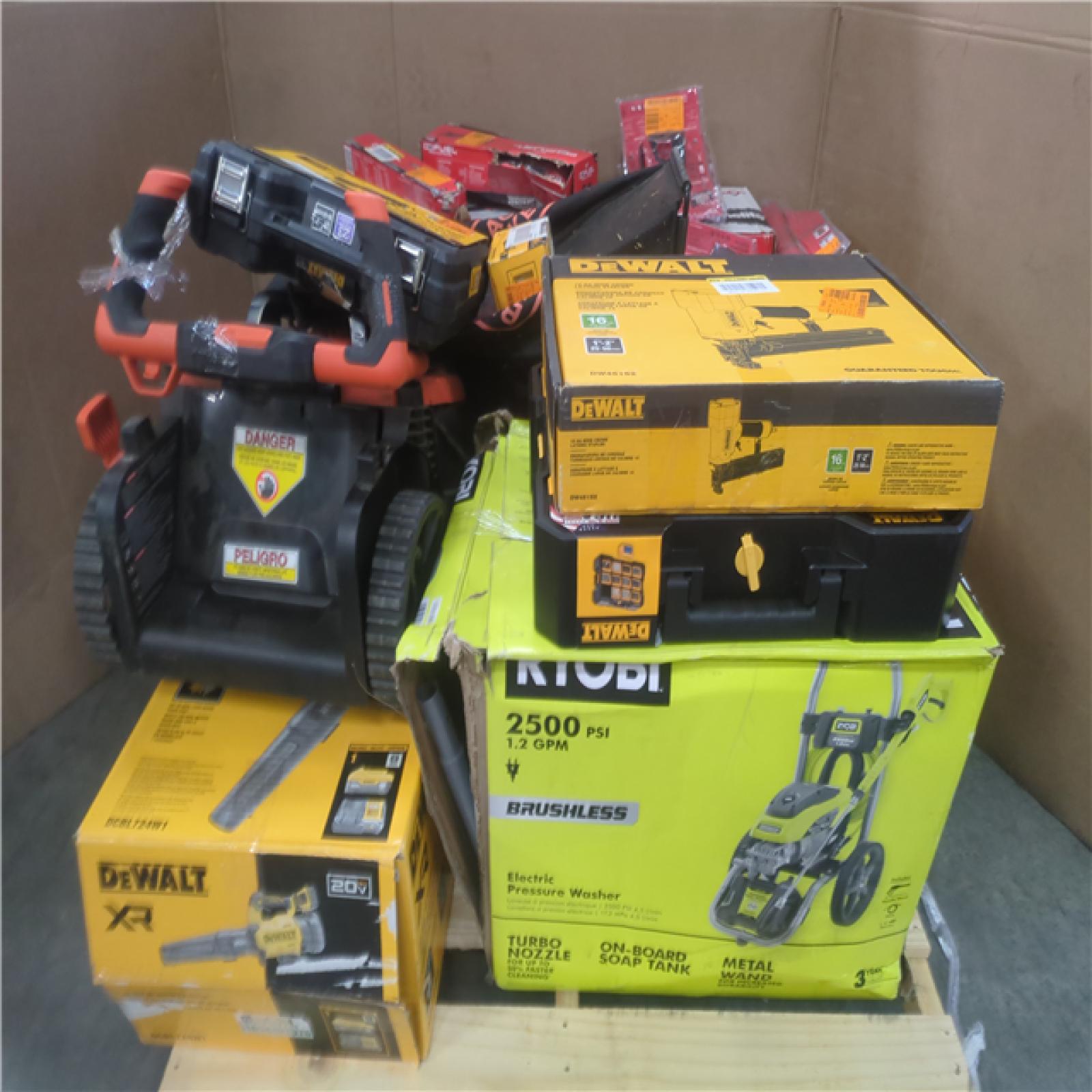 CALIFORNIA AS-IS TOOL PALLET