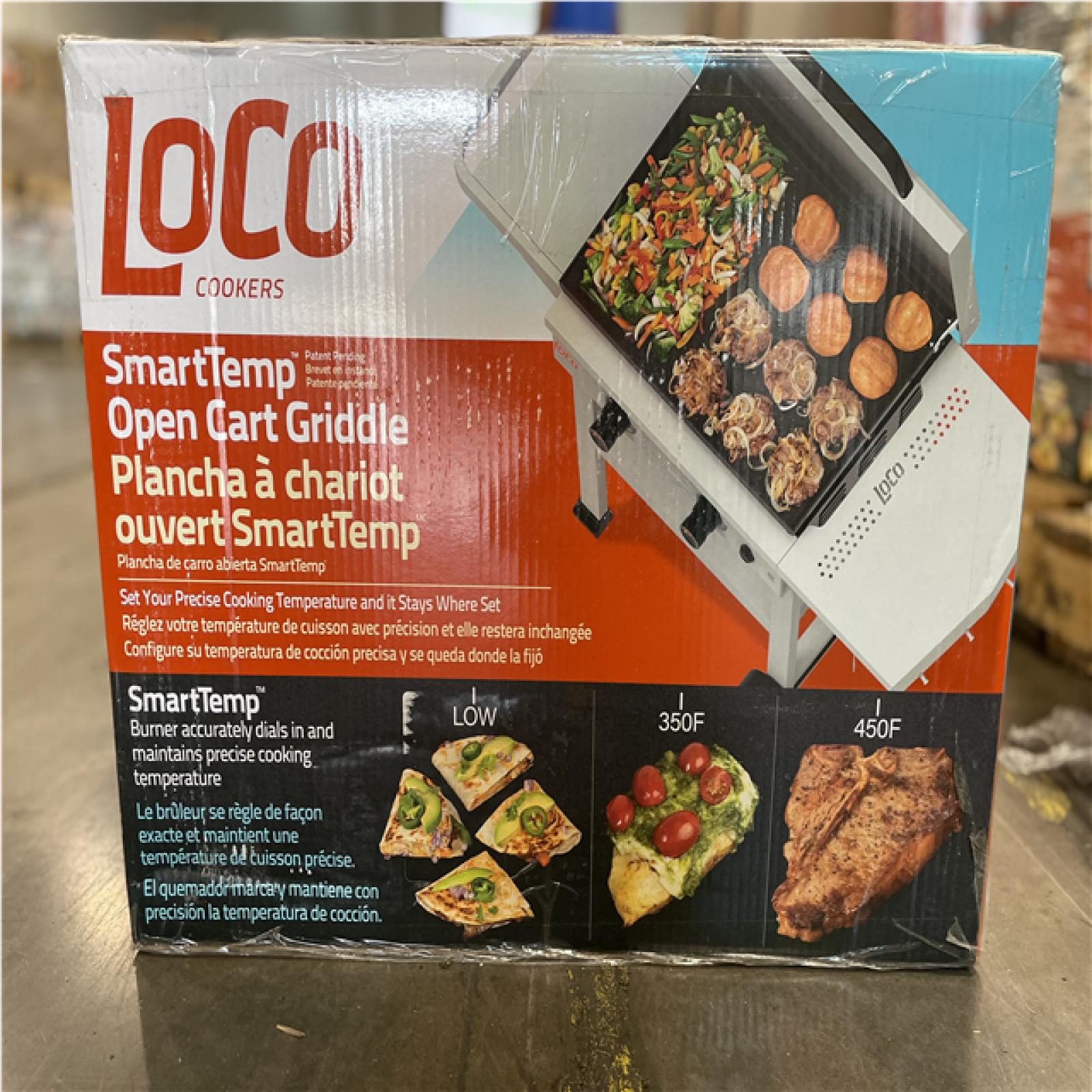 DALLAS LOCATION- LOCO  26 Smart Temp 2 Burner Propane Griddle
