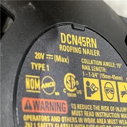 AS-IS DEWALT 20V MAX 15-Degree Electric Cordless Roofing Nailer (Tool Only)