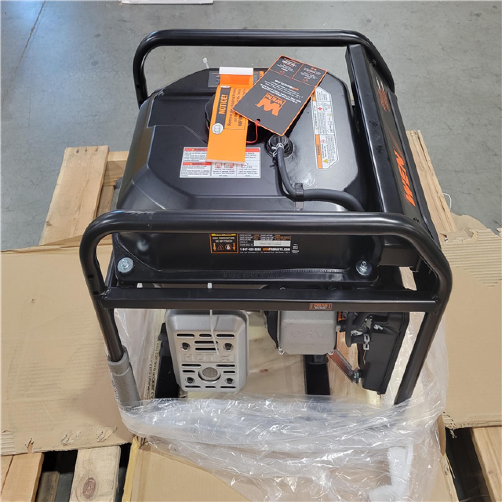 CALIFORNIA AS-IS NEW WEN 5600 ELECTRIC START PORTABLE GENERATOR
